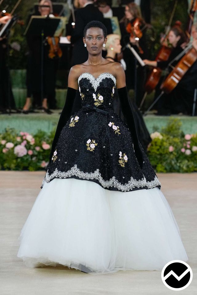 Richard Quinn, SS26 womenswear, Sweetheart Dress, look 12