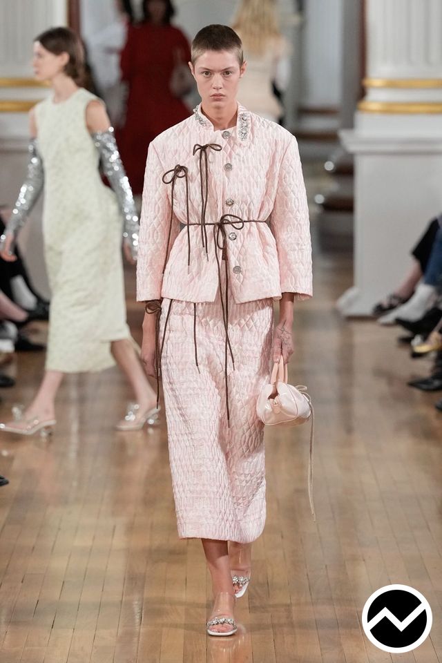 Simone Rocha, SS26 womenswear, Blush, look 12
