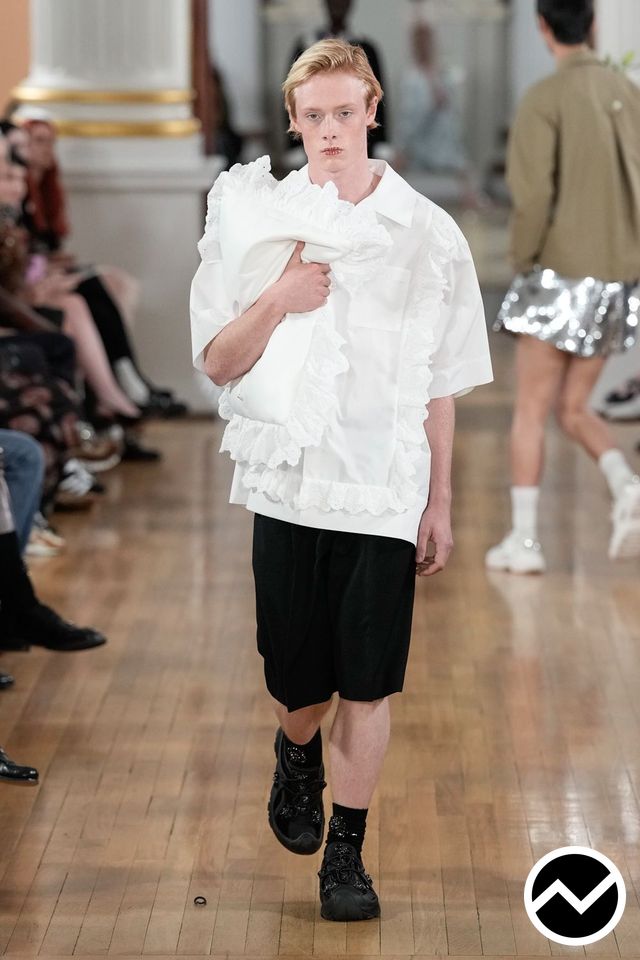 Simone Rocha, Simone Rocha SS26 menswear, look 27