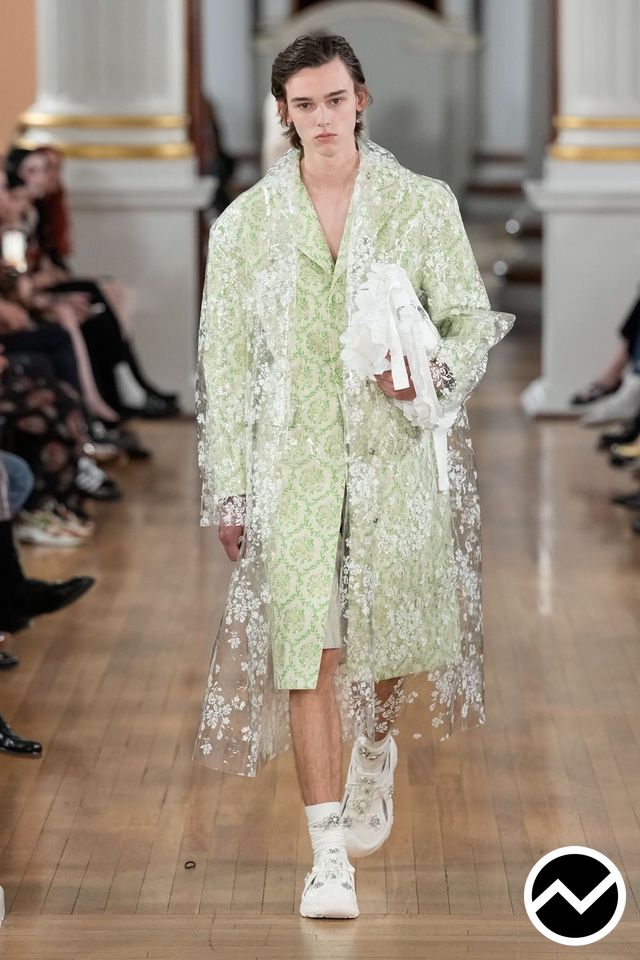 Simone Rocha, SS26 menswear, Seafoam, look 44