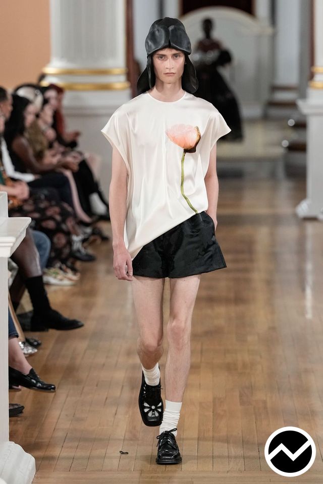 Simone Rocha, SS26 womenswear, Oversized T-Shirts, look 49