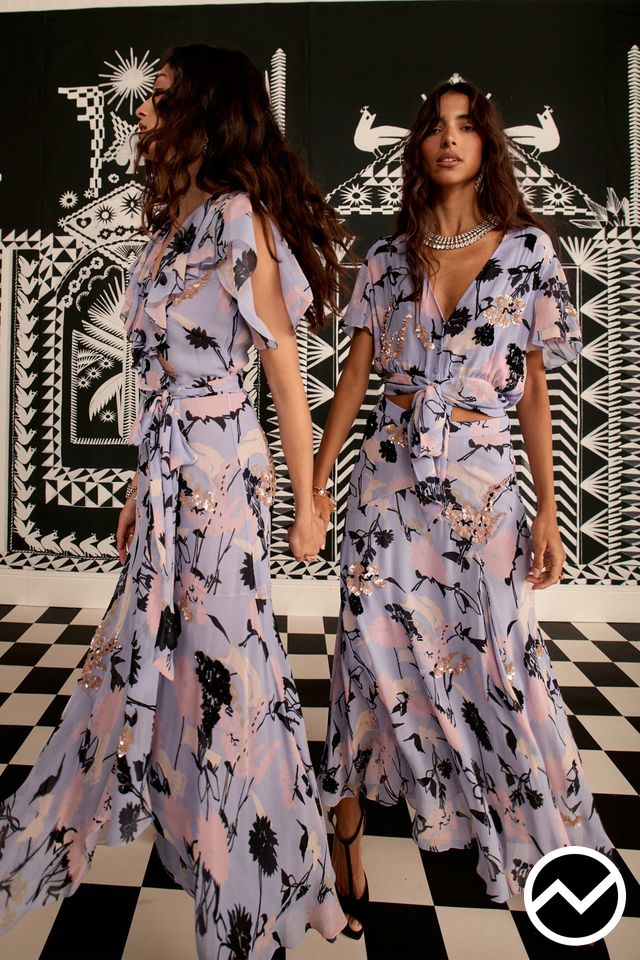 Temperley London, SS26 womenswear, Chiffon, look 13