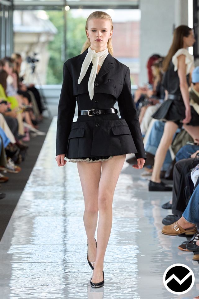 Toga, SS26 womenswear, Cropped Jacket, look 15