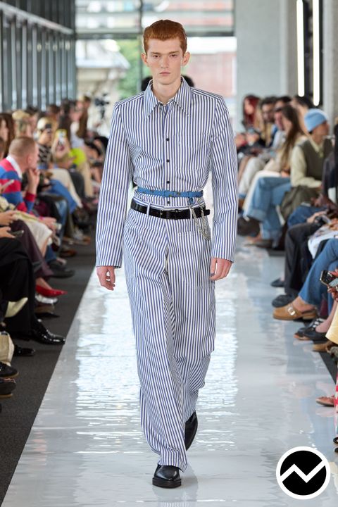 Toga, SS26 menswear, Striped, look 16