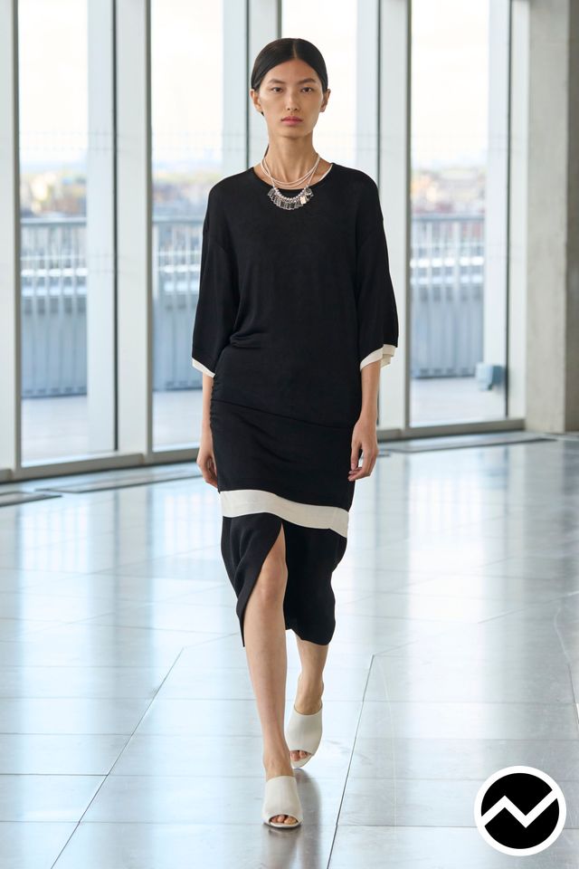 TOVE, SS26 womenswear, Slit Dress, look 4