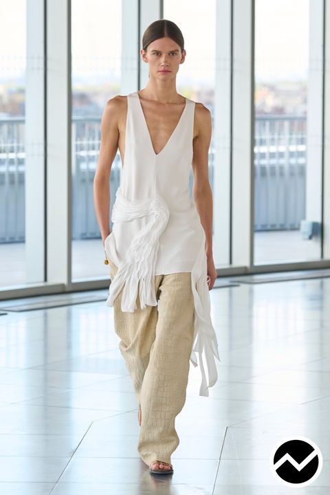 TOVE, SS26 womenswear, Camel, look 5
