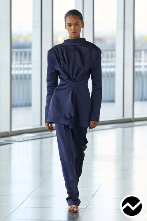 TOVE, SS26 womenswear, Wrap Tie Jacket, look 21
