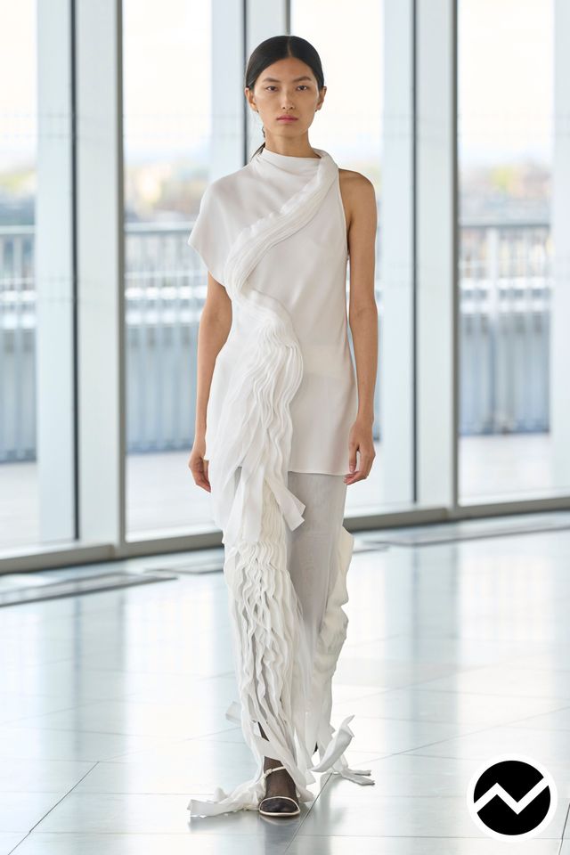 TOVE, SS26 womenswear, Chiffon, look 32