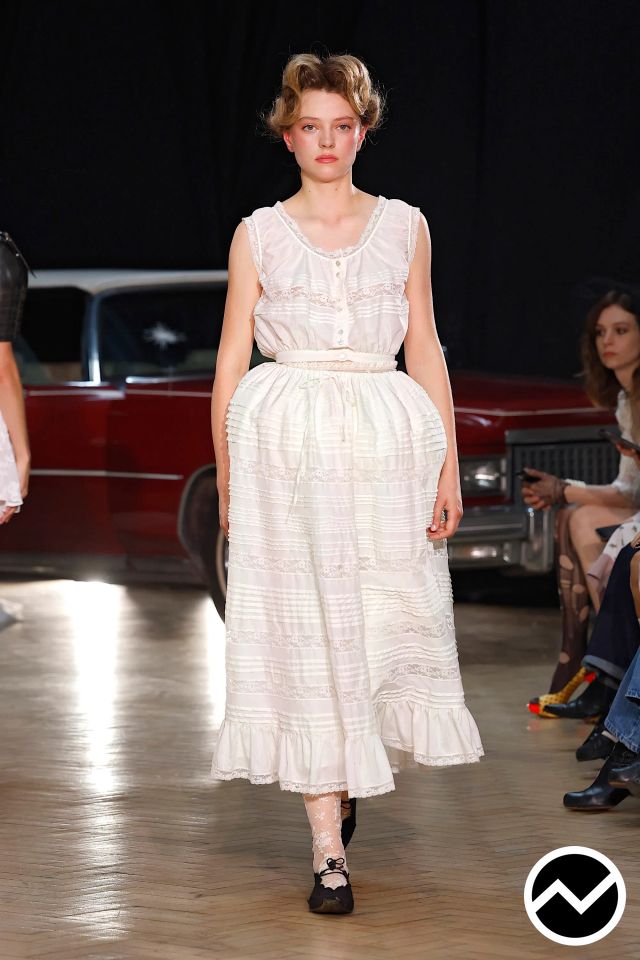 Yuhan Wang, SS26 womenswear, Blush, look 28