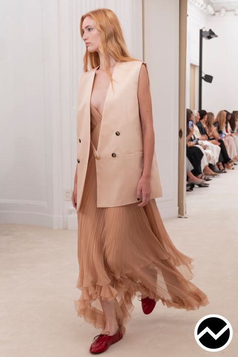 Alberta Ferretti, SS26 womenswear, Waistcoat, look 27
