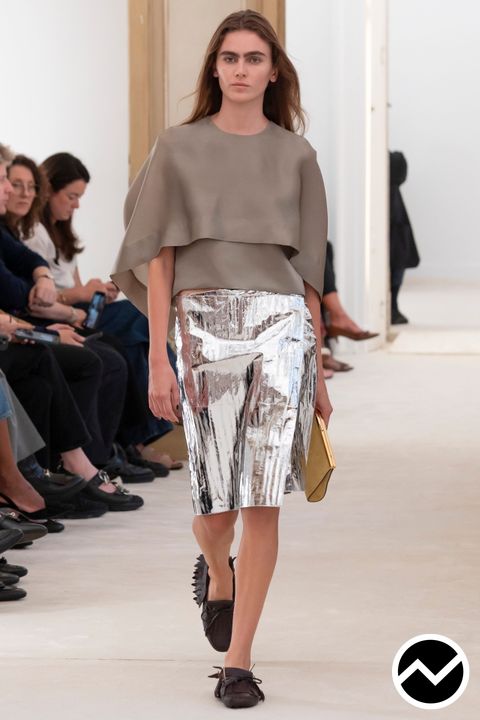 Alberta Ferretti, SS26 womenswear, Metallic, look 37