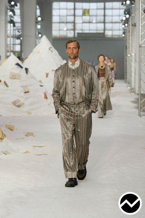 Antonio Marras, SS26 menswear, Striped, look 25