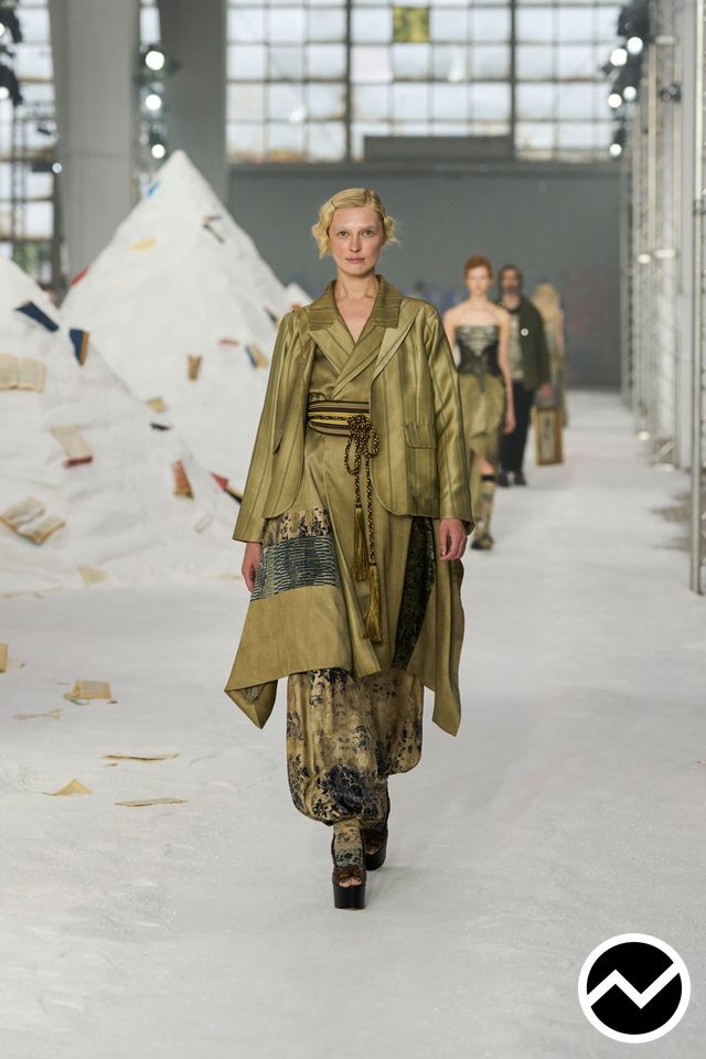 Antonio Marras, SS26 womenswear, Wrap Tie Coat, look 58