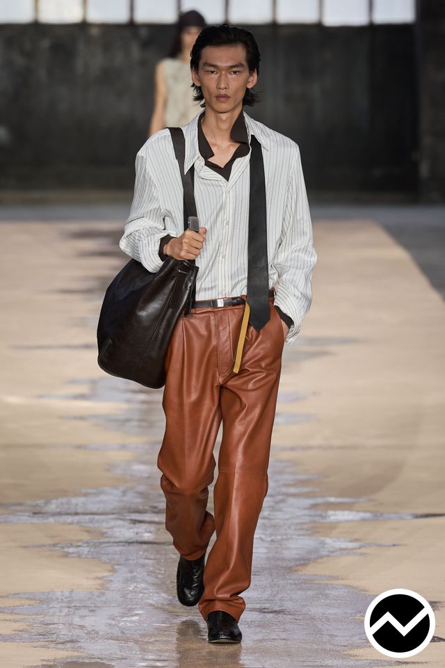 BOSS, SS26 menswear, Wide Leg Pants, look 30