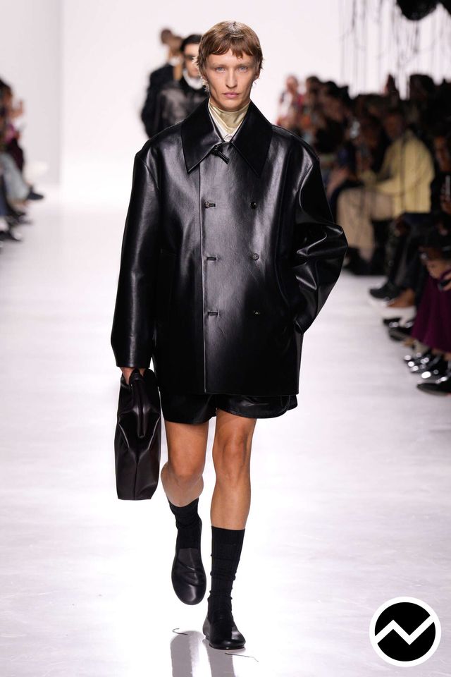 Bottega Veneta, SS26 menswear, Leather, look 27