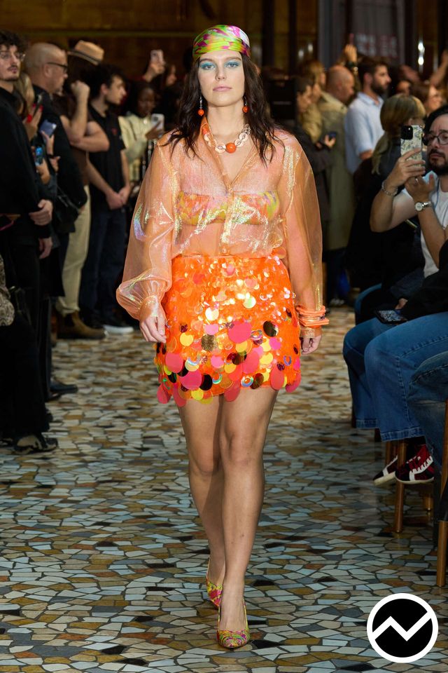 BruceGlen, SS26 womenswear, Organza, look 25