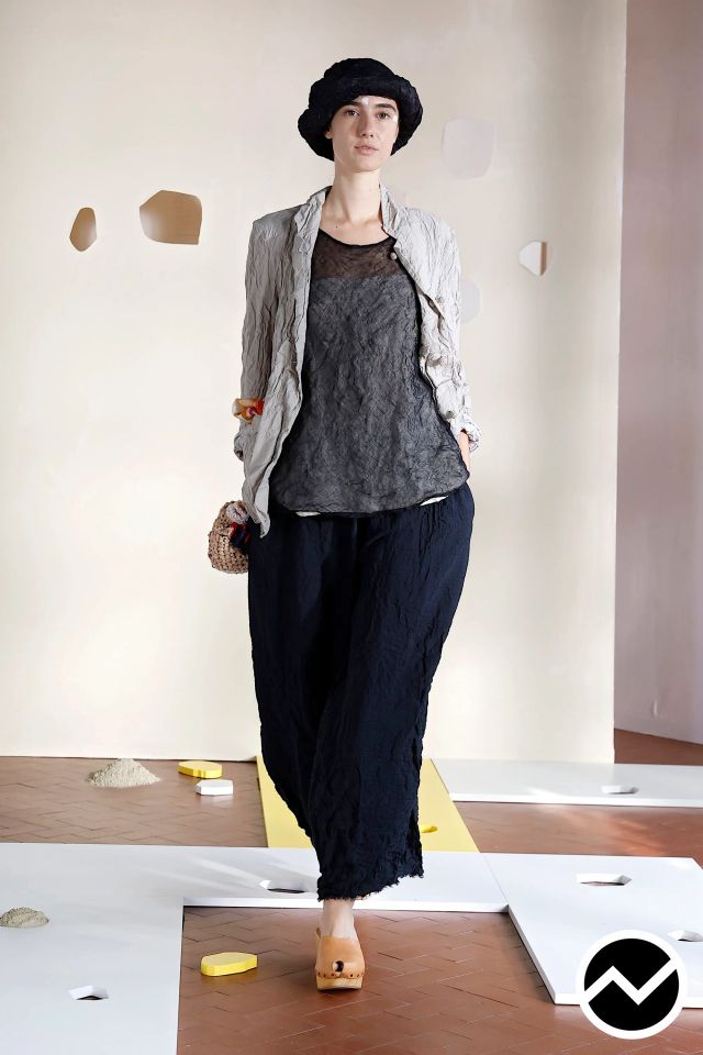 Daniela Gregis, SS26 womenswear, Muslin, look 12