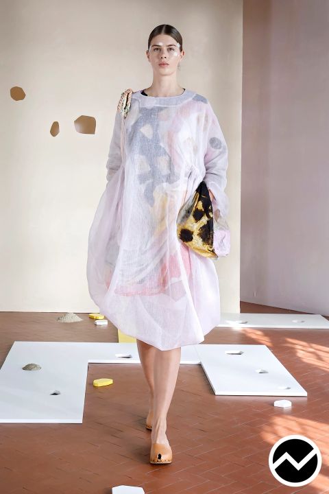 Daniela Gregis, SS26 womenswear, Oversized Dress, look 27