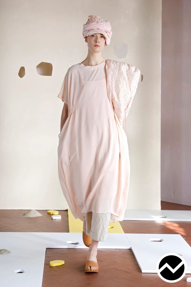 Daniela Gregis, SS26 womenswear, Blush, look 28