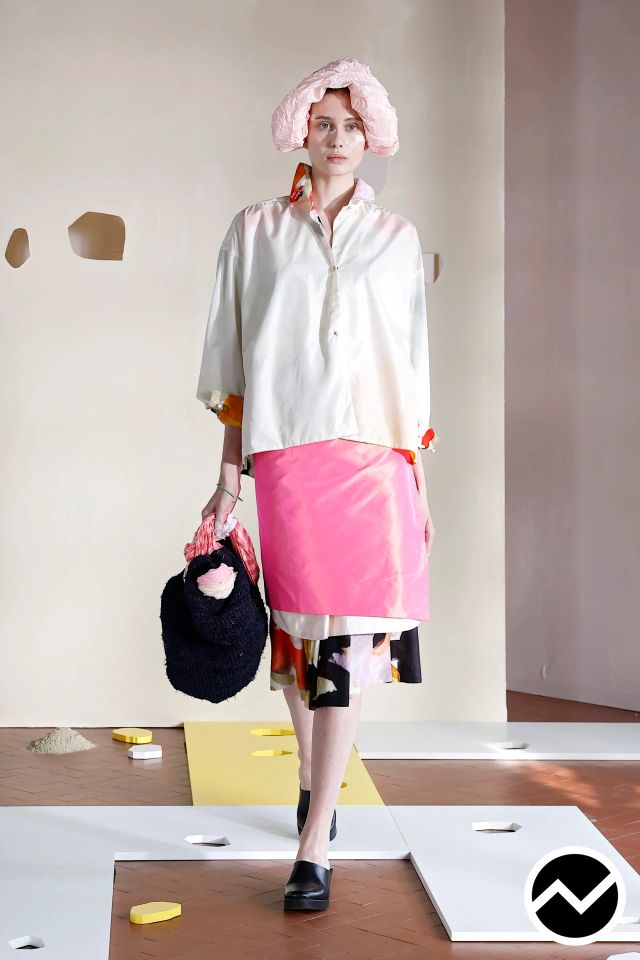 Daniela Gregis, SS26 womenswear, Oversized Shirts, look 30