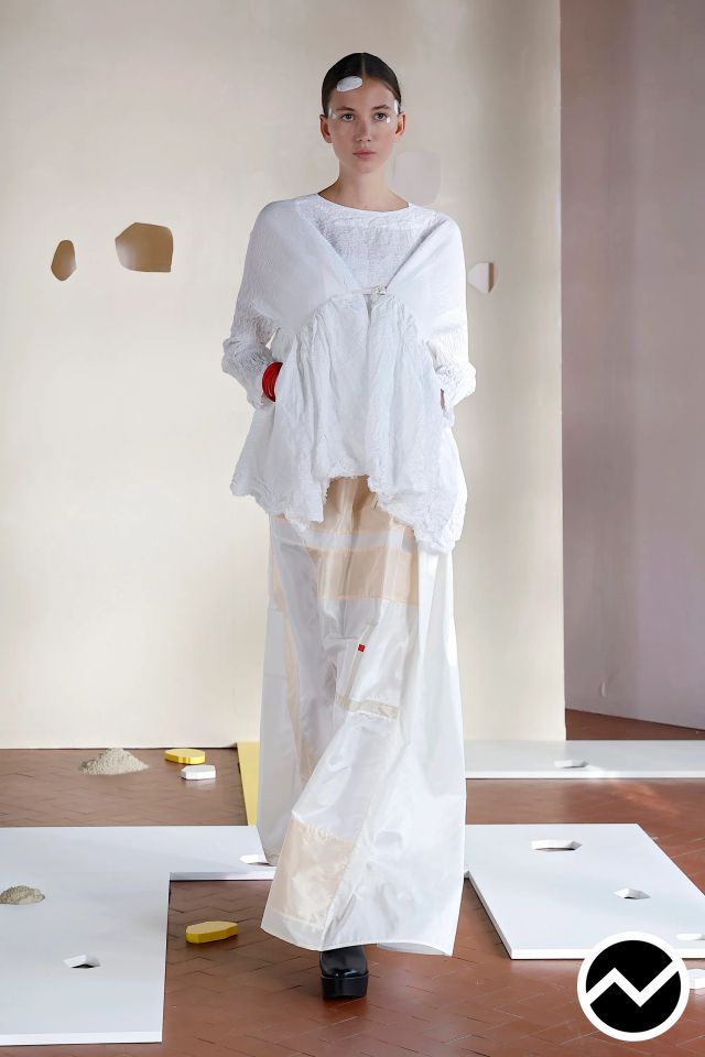 Daniela Gregis, SS26 womenswear, Parachute, look 39