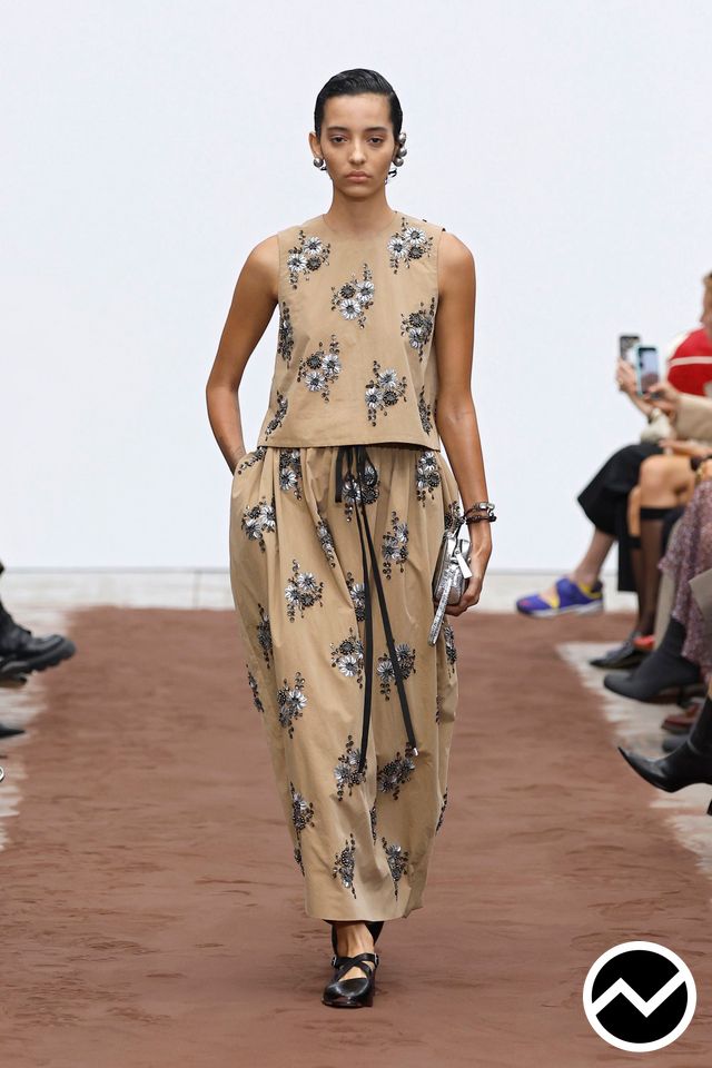 Dhruv Kapoor, SS26 womenswear, Mocha, look 7
