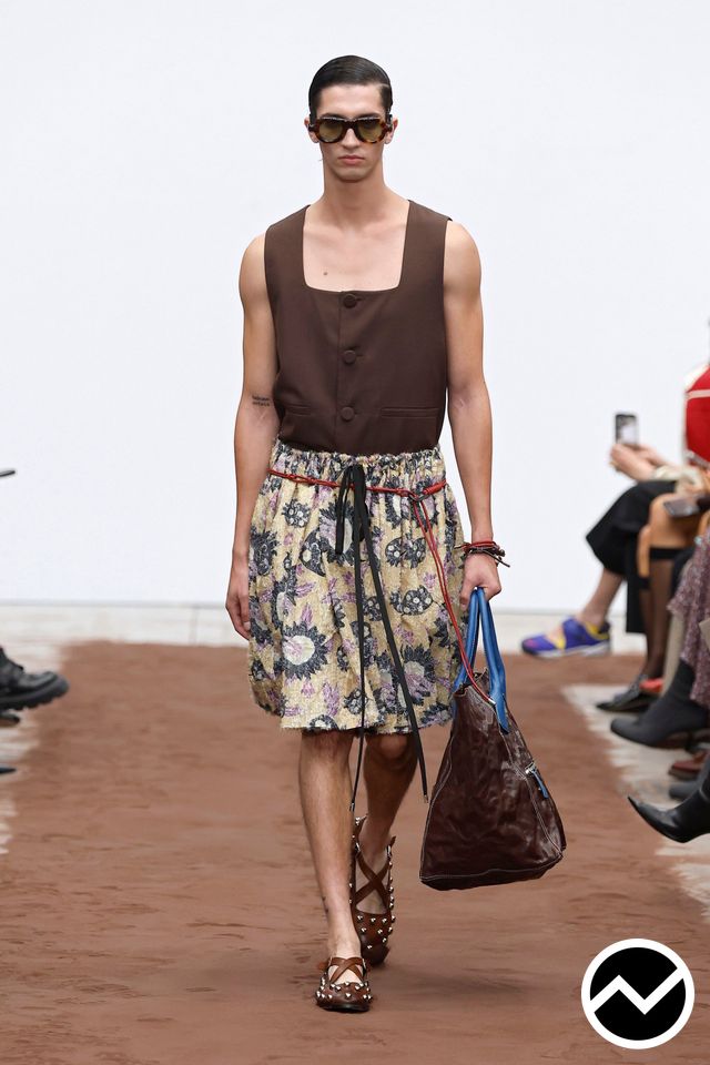 Dhruv Kapoor, SS26 menswear, Jacquard, look 9