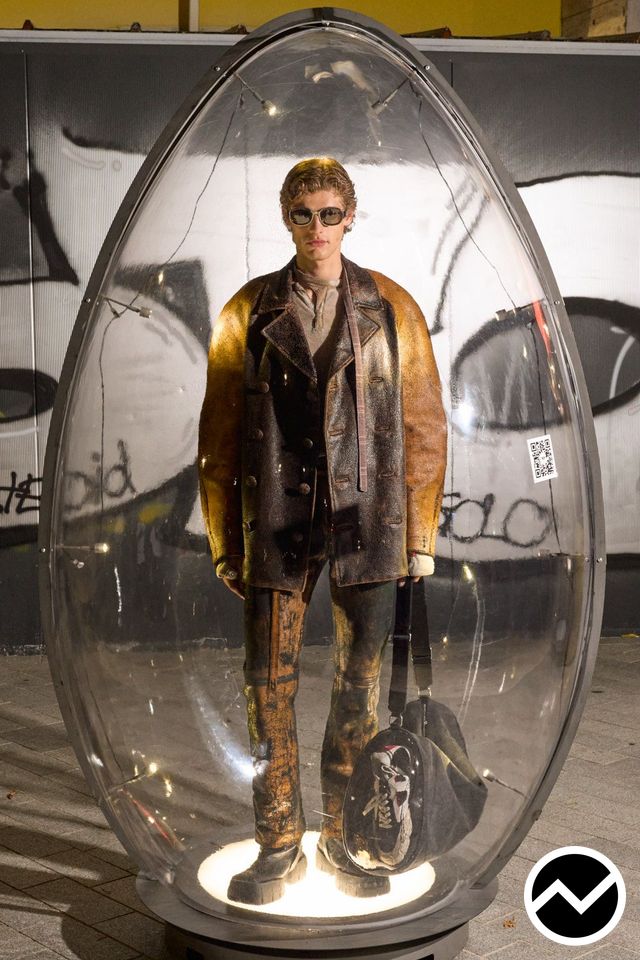 Diesel, SS26 menswear, Hip Length Coat, look 22