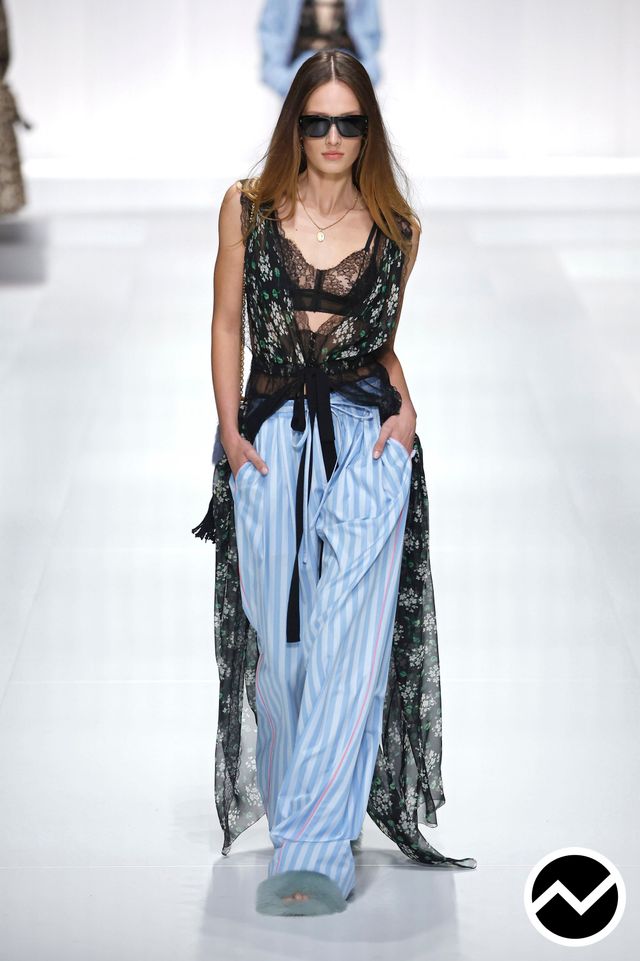Dolce & Gabbana, SS26 womenswear, Tie Pants, look 46