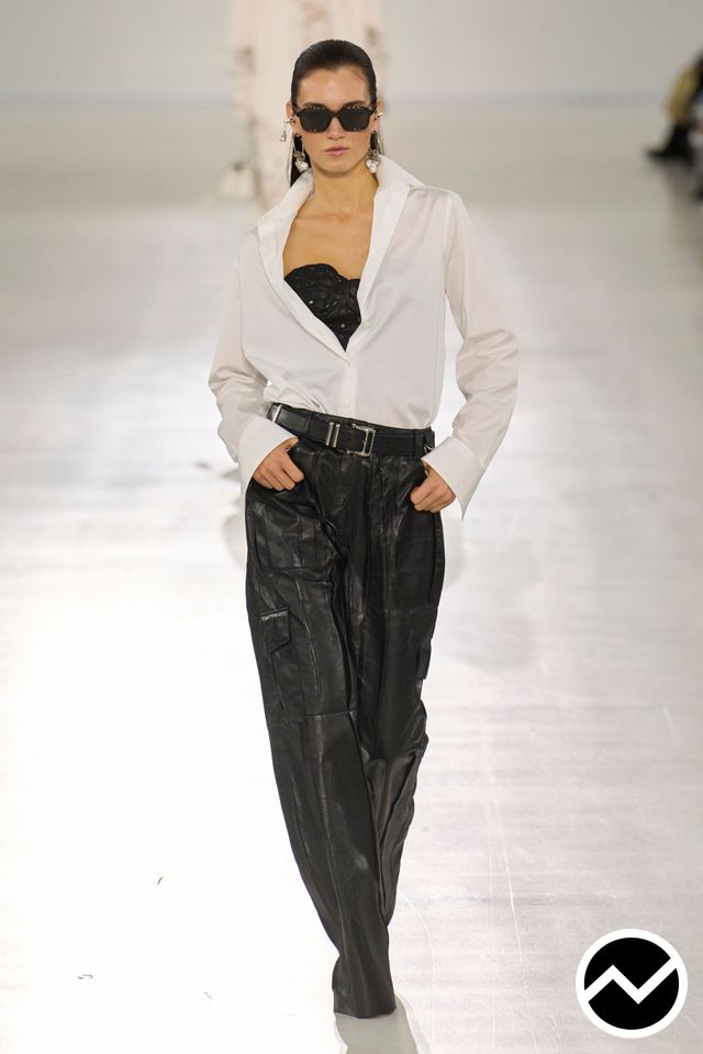 Ermanno Scervino, SS26 womenswear, Double Pleated Pants, look 20