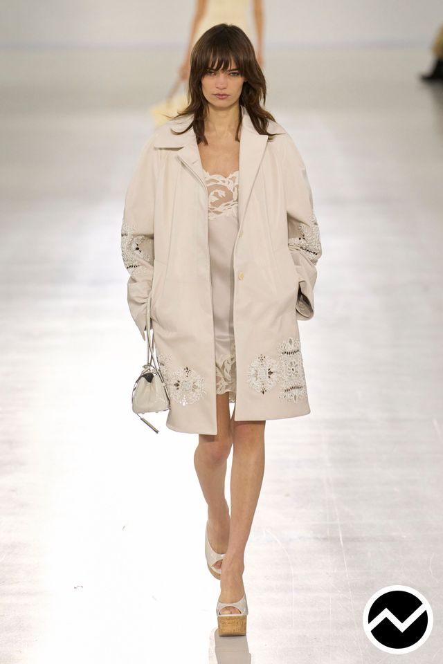 Ermanno Scervino, SS26 womenswear, Side Pocket Coat, look 21
