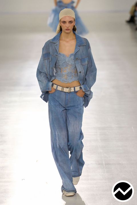Ermanno Scervino, SS26 womenswear, Denim, look 34