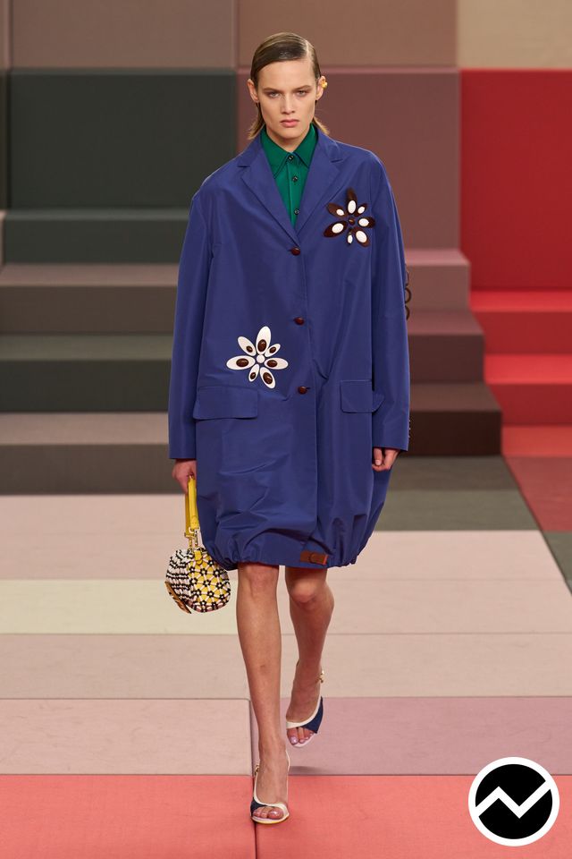 Fendi, SS26 womenswear, Oversized Coat, look 3