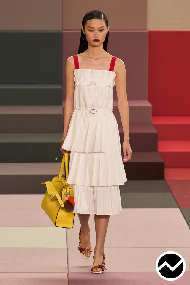 Fendi, Fendi SS26 womenswear, look 7