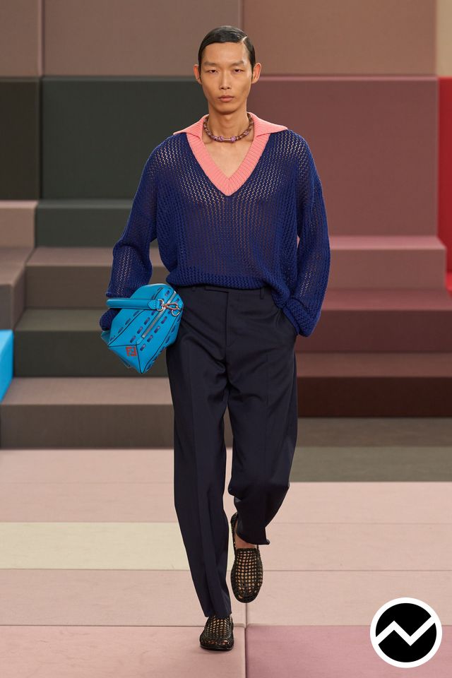 Fendi, Fendi SS26 menswear, look 52