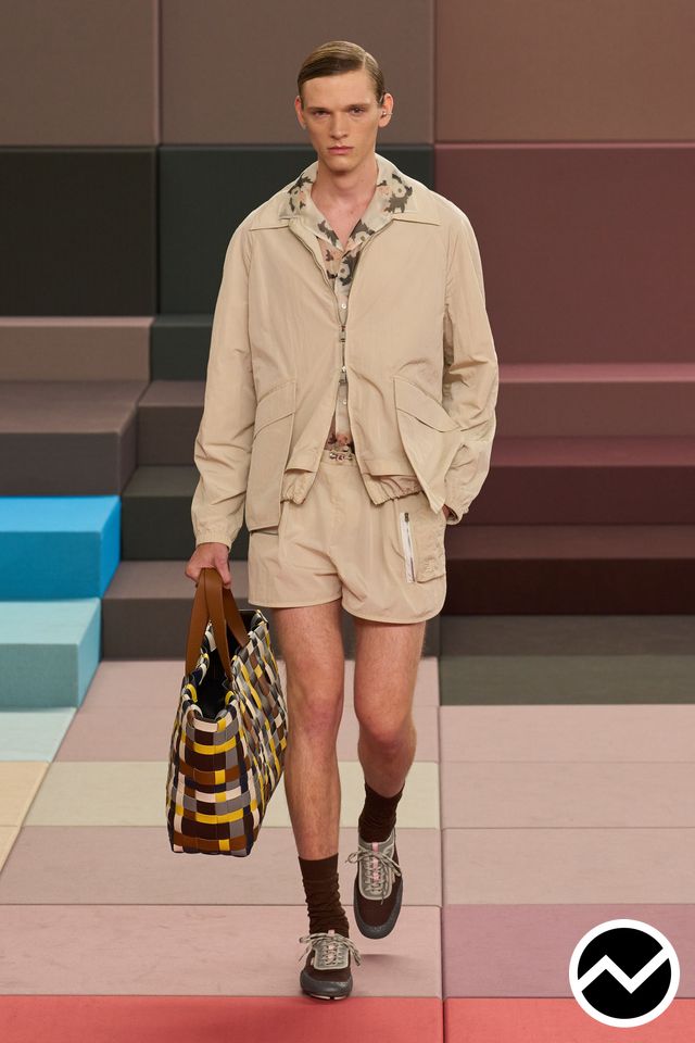 Fendi, Fendi SS26 menswear, look 62