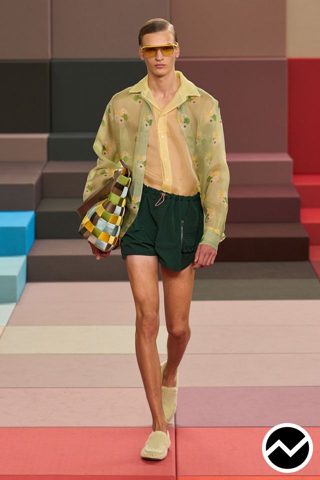 Fendi, SS26 menswear, Olive, look 75
