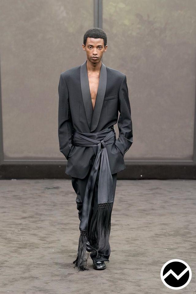 Ferragamo, Ferragamo SS26 menswear, look 4