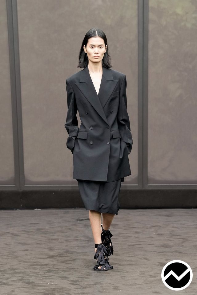 Ferragamo, SS26 womenswear, Double Breasted Jacket, look 9
