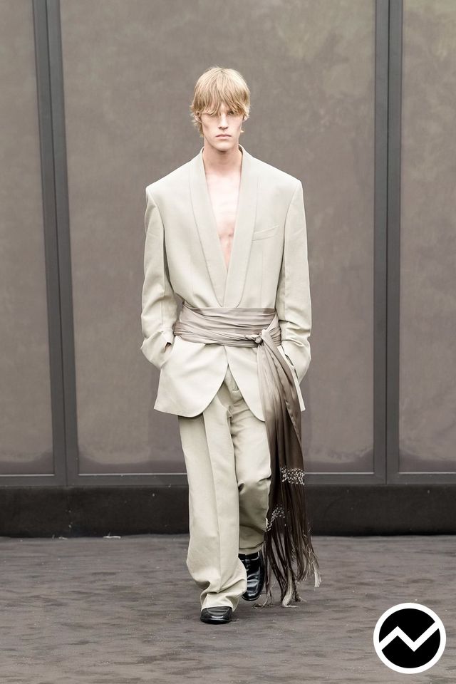 Ferragamo, SS26 menswear, White, look 11