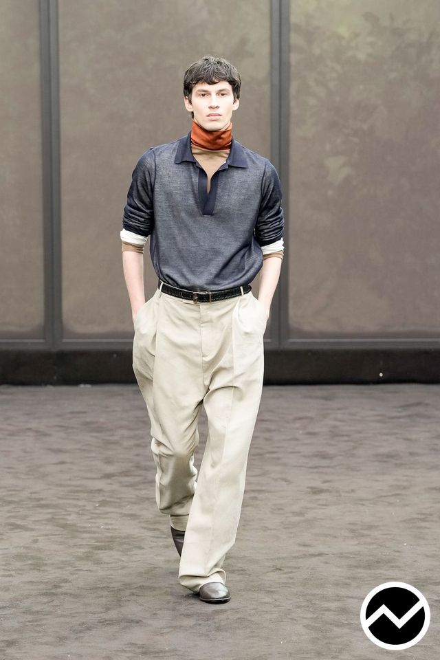 Ferragamo, SS26 menswear, Hip Length T-Shirts, look 46
