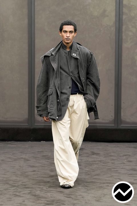 Ferragamo, SS26 menswear, Long Sleeve Jacket, look 55