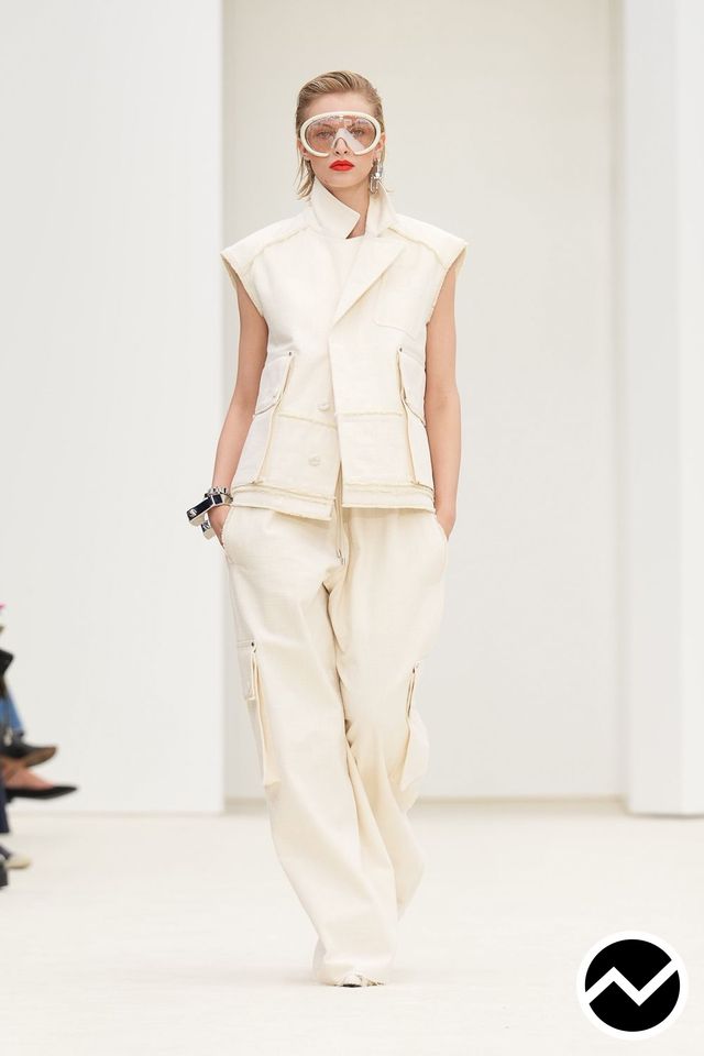 Ferrari, SS26 womenswear, Tie Pants, look 18