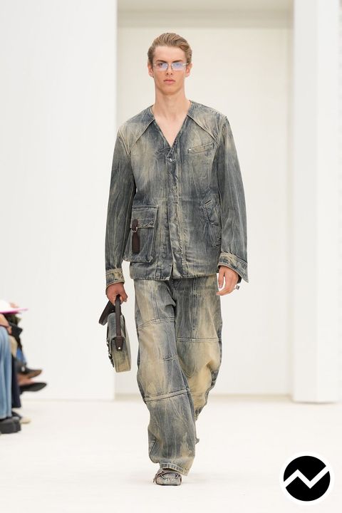 Ferrari, SS26 menswear, Straight Hem Jeans, look 21