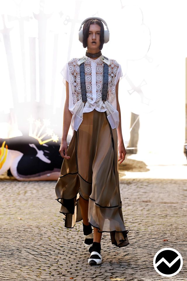 Francesca Liberatore, SS26 womenswear, Voluminous Skirts, look 18