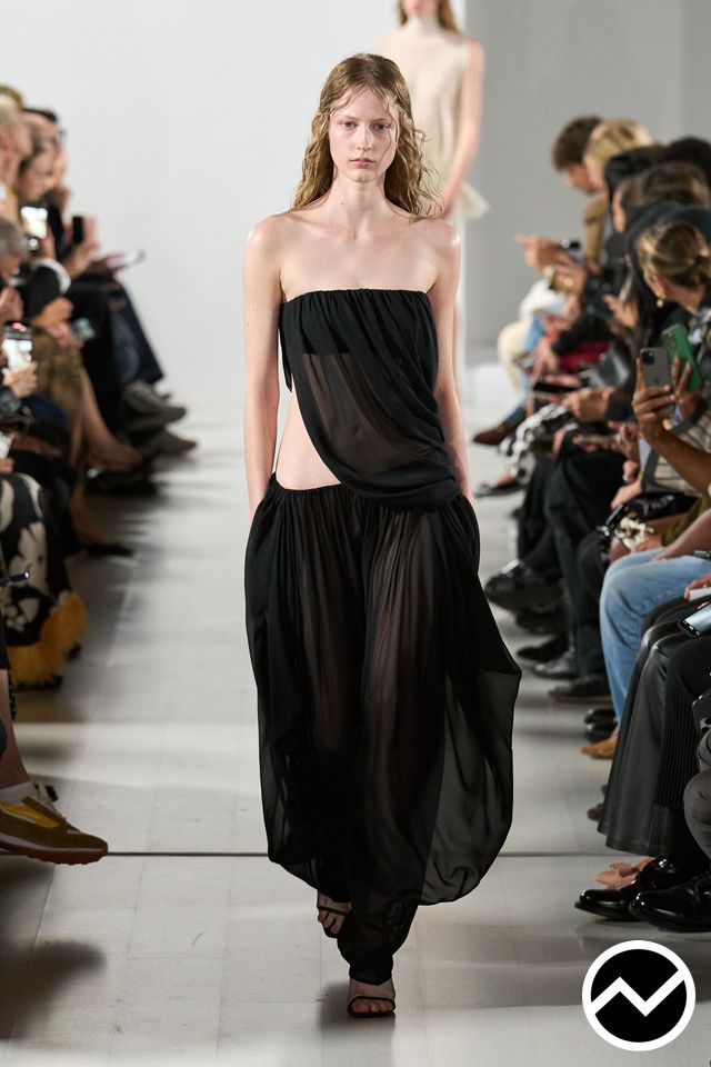 Francesco Murano, SS26 womenswear, Strapless Top, look 22