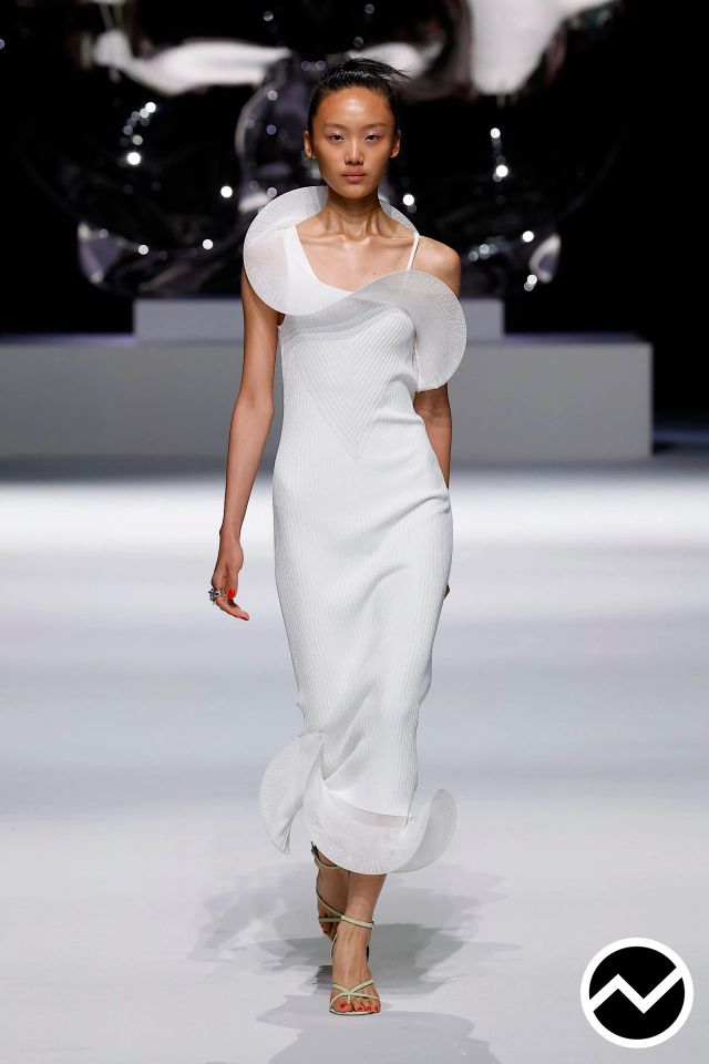 Genny, SS26 womenswear, Ribbed, look 3