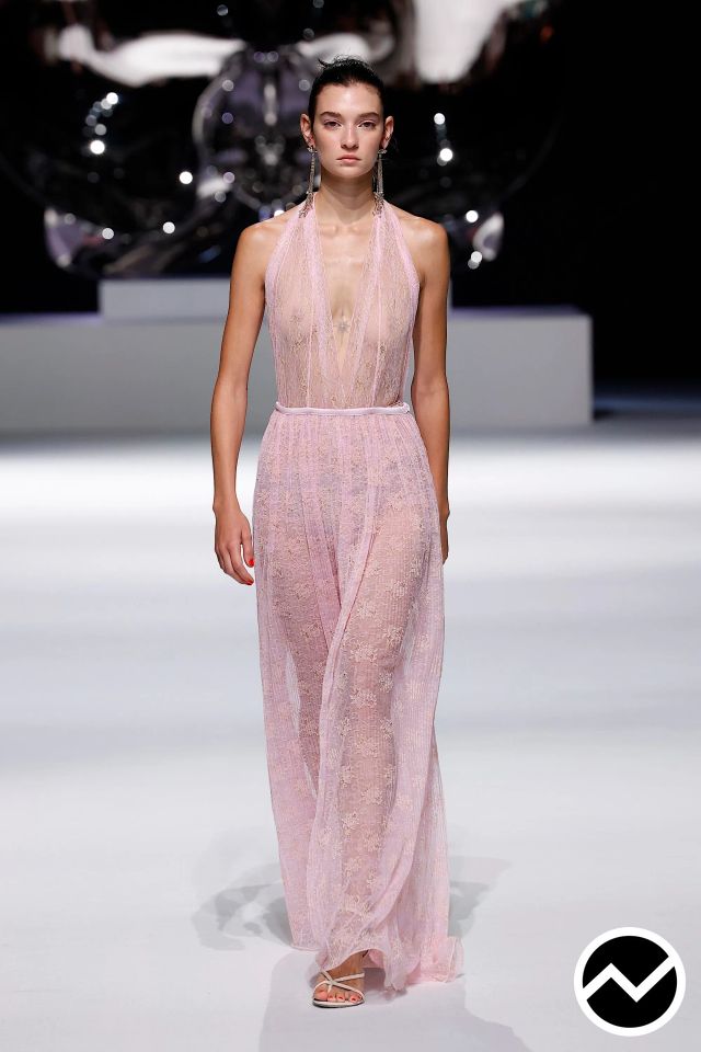 Genny, SS26 womenswear, Lace, look 39