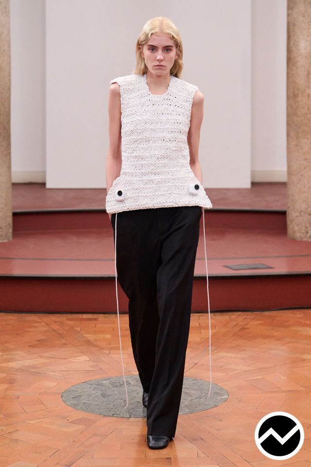 Institution by Galib Gassanoff, SS26 womenswear, Regular Fit Top, look 21