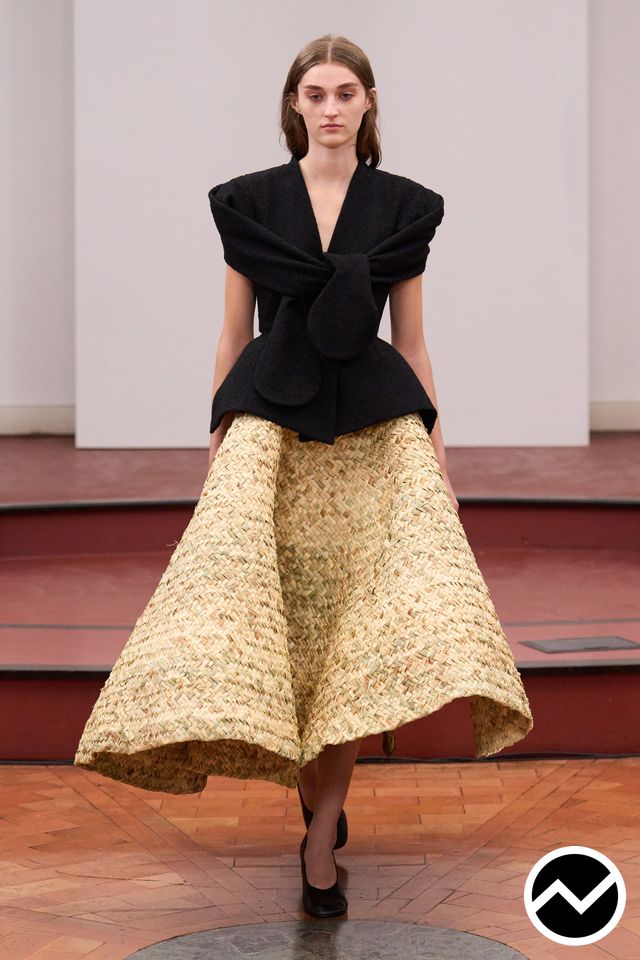 Institution by Galib Gassanoff, SS26 womenswear, Midi Skirts, look 31
